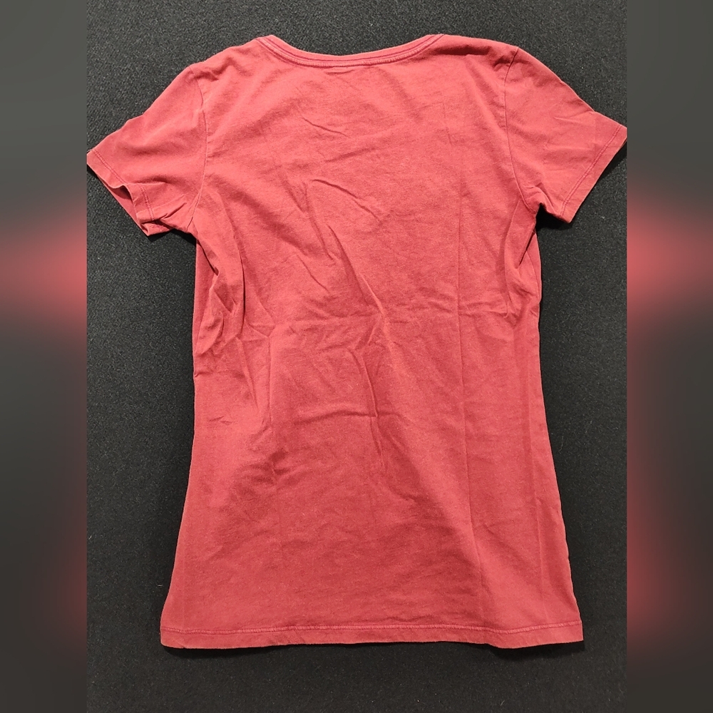 Washington Redskins Women's Medium V Neck Short Sleeve T-shirt, Nike Official - Picture 6 of 10